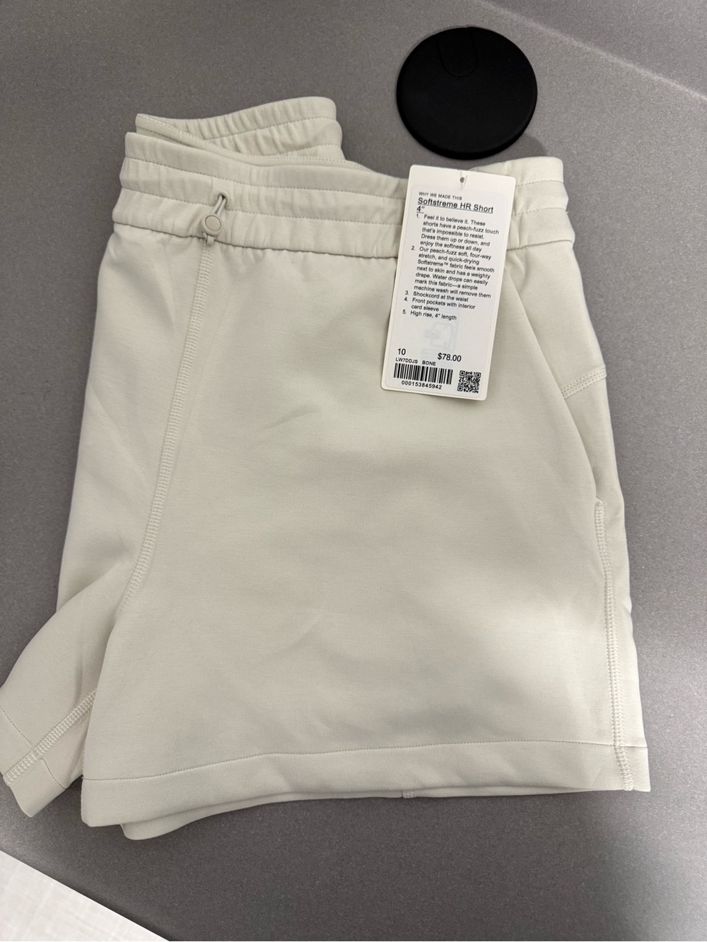 NWT Lululemon Softstream High Rise Short